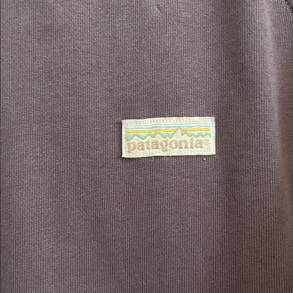 Patagonia Purple Ahnya Crewneck Sweatshirt Size Medium - Picture 6 of 8